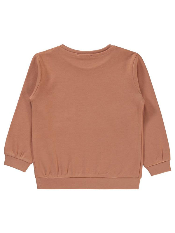 Civil Girls Düz 2-5 Yaş Sweatshirt - İtalyan Kili