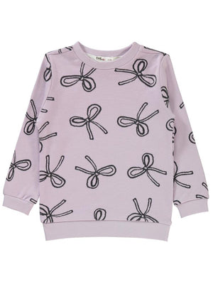 Civil Girls Fiyonk Empirme 2-5 Yaş Sweatshirt - Lila