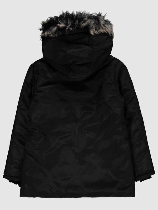 Civil  Girls Fermuar Cepli 10-13 Yaş Mont - Siyah