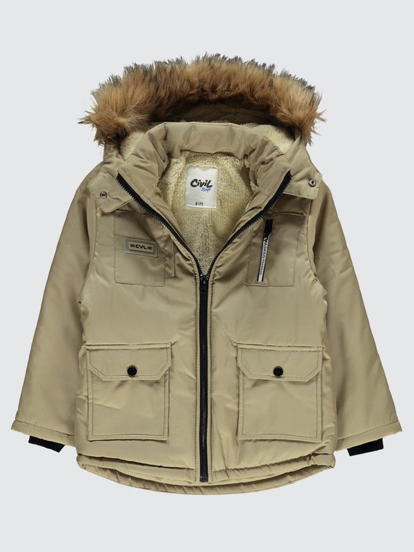 Civil Boys Torba Cepli 10-13 Yaş Mont - Bej