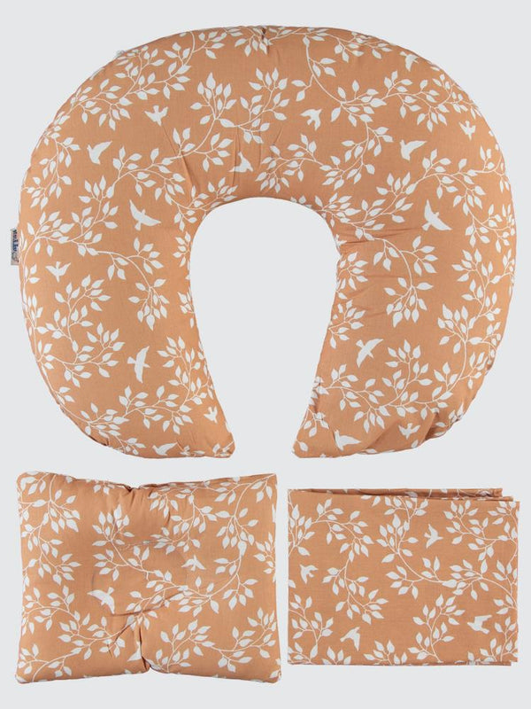 Kujju Emzirme Seti 3 lü - Kahverengi