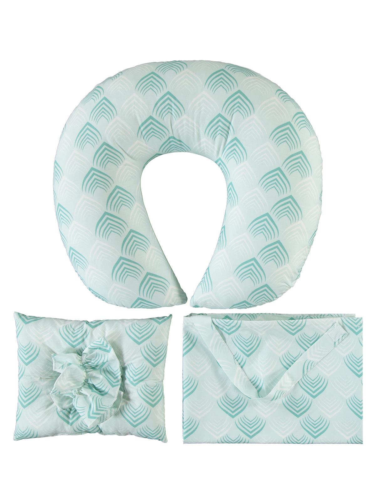 Kujju Emzirme Seti 3 lü - Yeşil