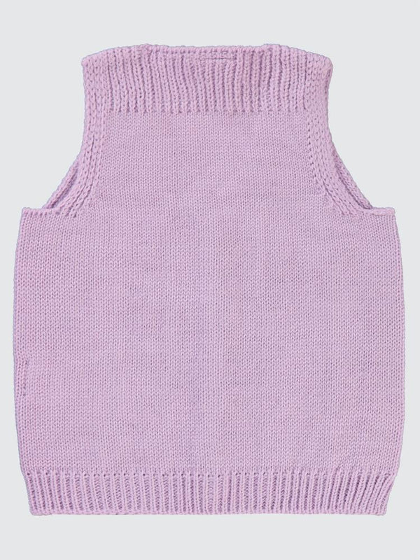 Civil Baby Saç Örgülü 3-18 Ay Yelek - Lila