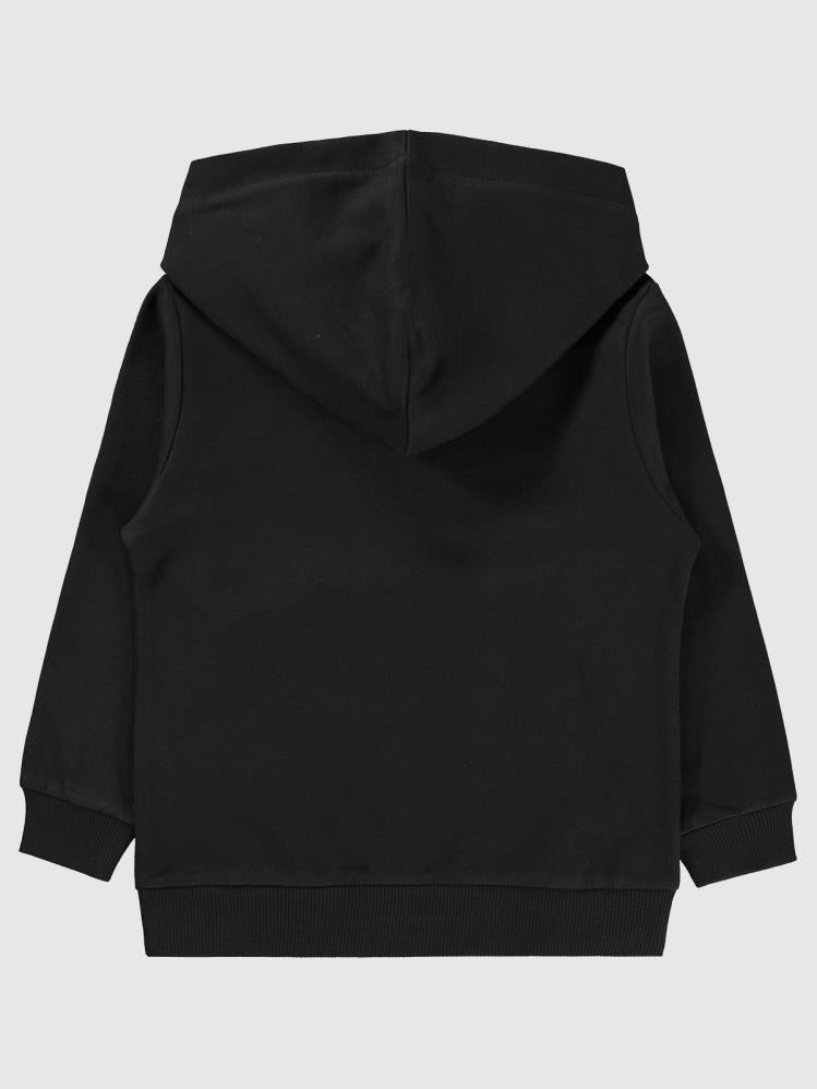 Civil Boys Streetball Baskılı 2-5 Yaş Sweatshirt - Siyah