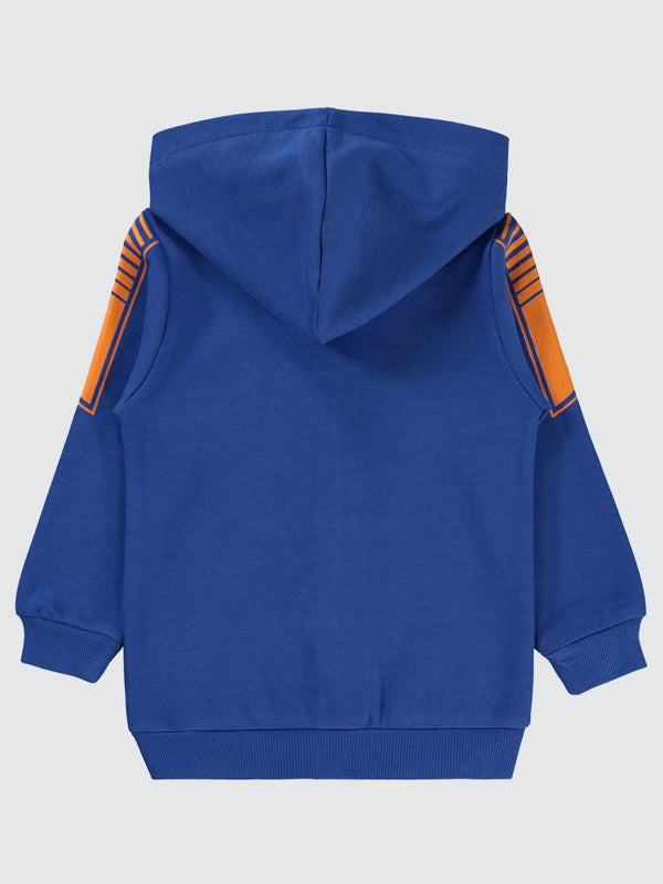 Civil Boys Always Ready Baskılı 2-5 Yaş Hırka - Mavi