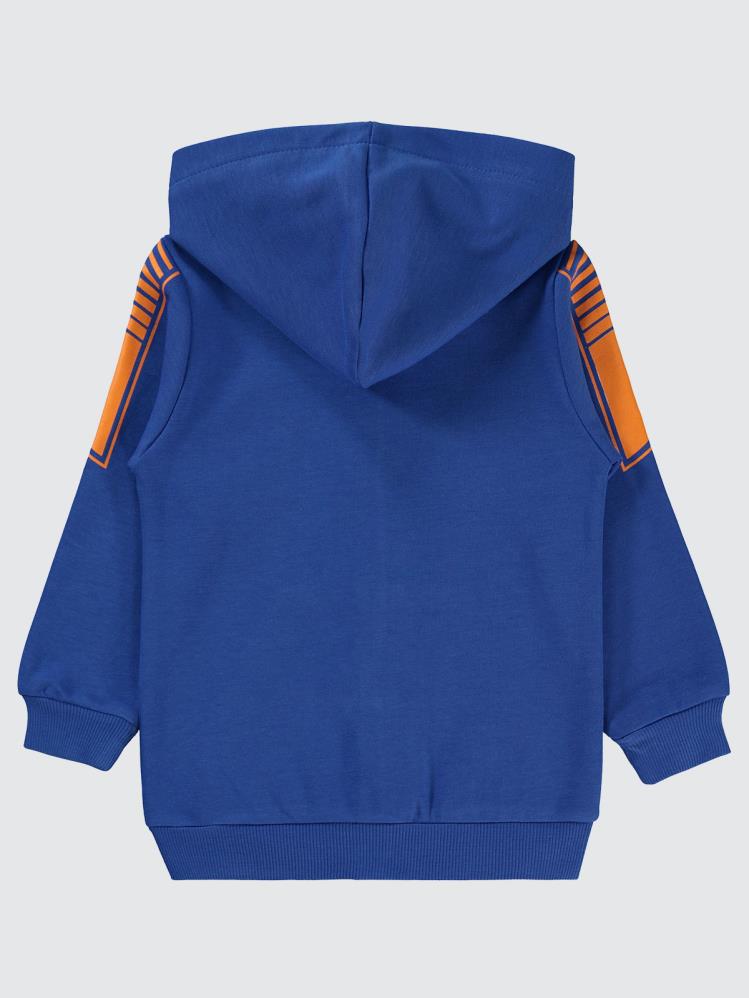 Civil Boys Always Ready Baskılı 2-5 Yaş Hırka - Mavi