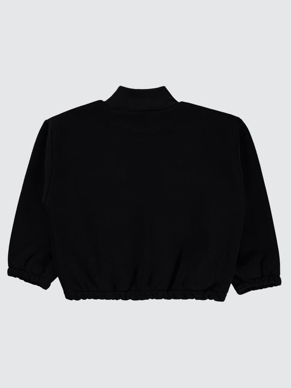 Civil Girls Cepli 6-9 Yaş Sweatshirt - Siyah