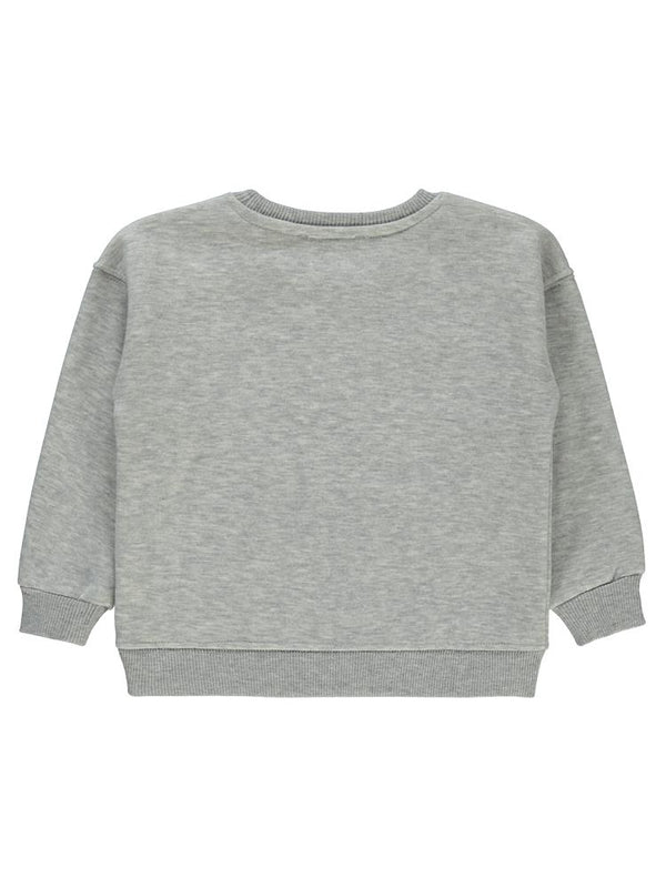Civil Girls Magical Nakışlı 2-5 Yaş Sweatshirt - Gri