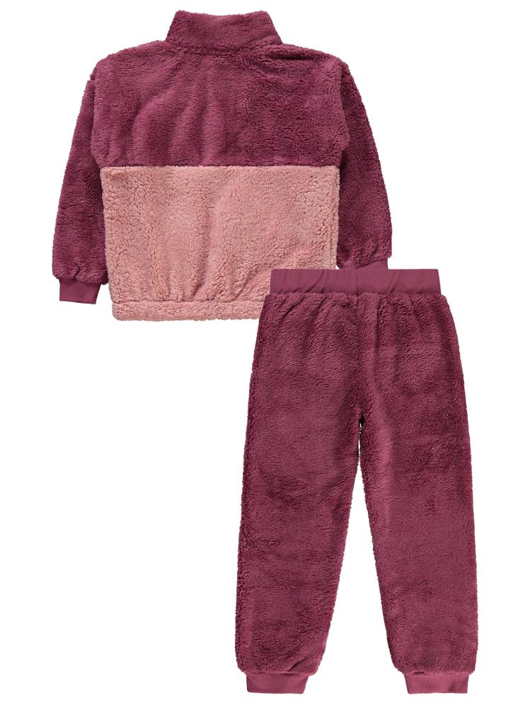 Civil Girls Kız Çocuk Hakim Yaka Eşofman Takımı 6-9 Yaş - Pembe