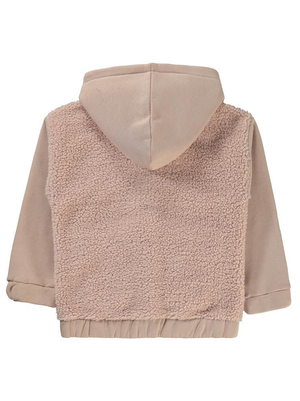 Civil Girls Choose Nakışlı Kuzu 6-9 Yaş Hırka - Turuncu