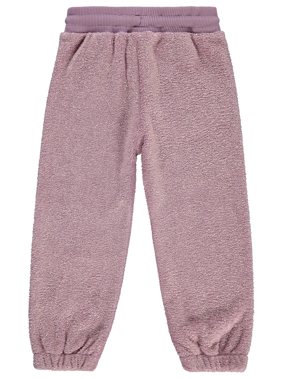 Civil Girls Simli Velsoft 2-5 Yaş Eşofman Altı - Lila