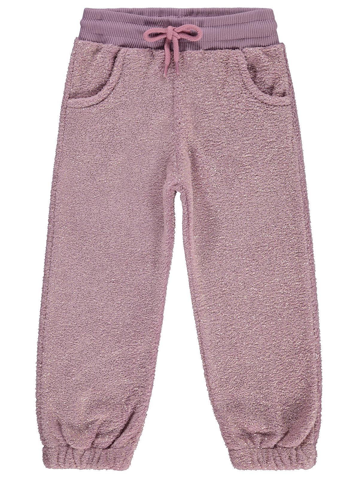 Civil Girls Simli Velsoft 2-5 Yaş Eşofman Altı - Lila