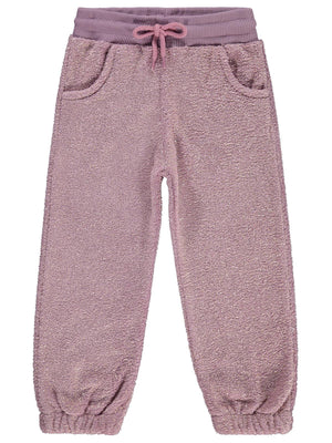 Civil Girls Simli Velsoft 2-5 Yaş Eşofman Altı - Lila