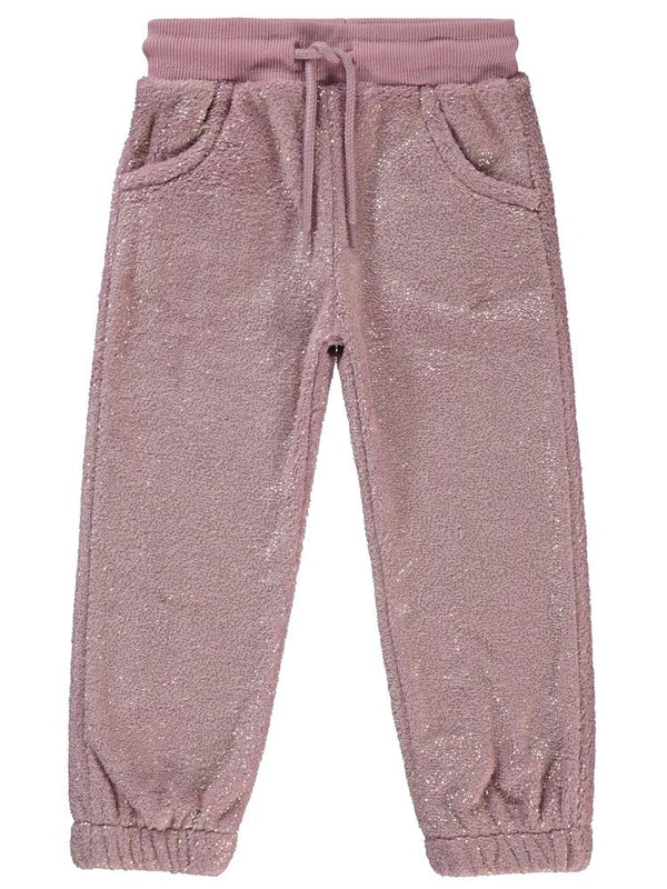 Civil Girls Simli Velsoft 2-5 Yaş Eşofman Altı - Lila