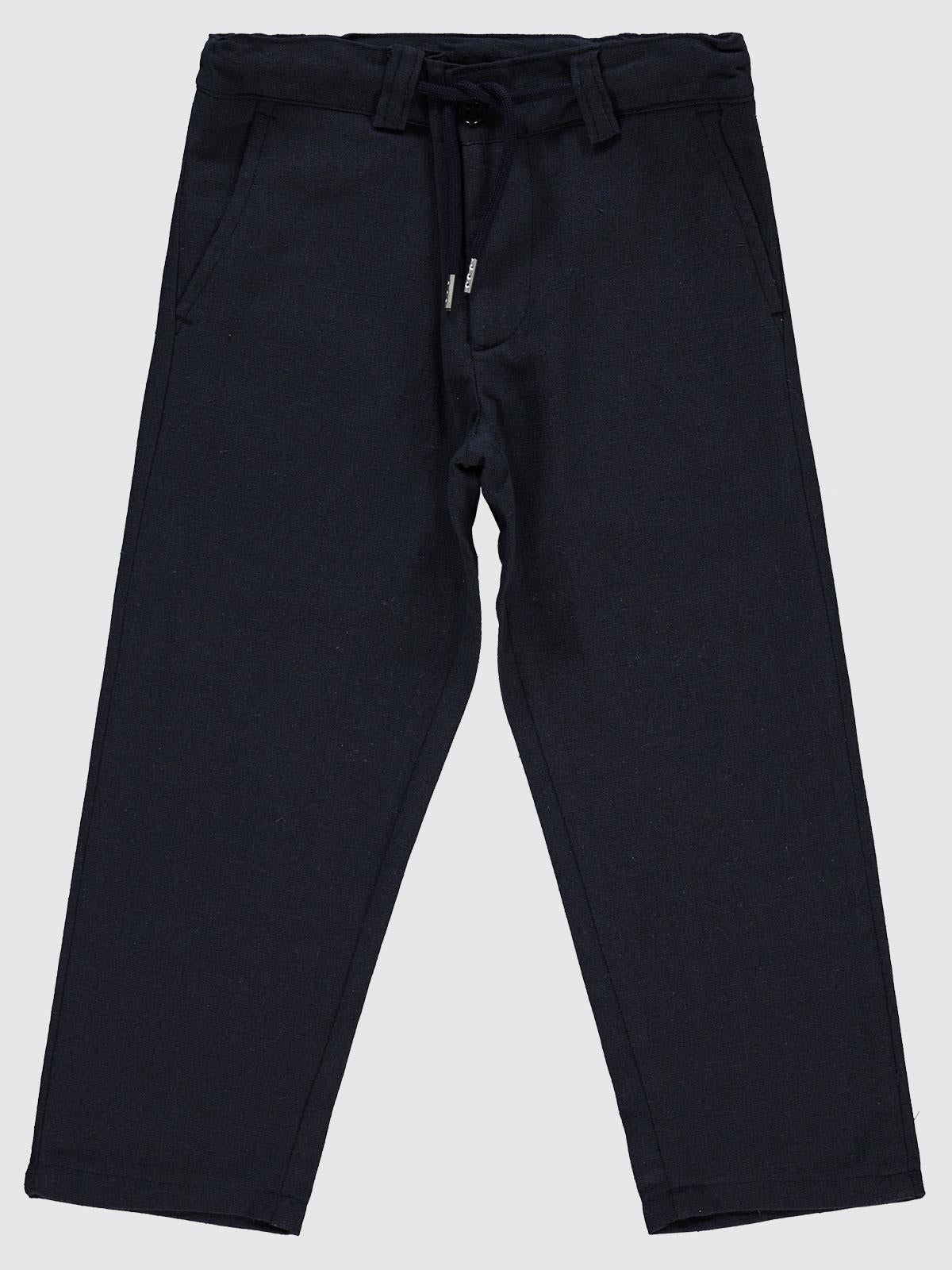 Civil Boys Klasik İpli 2-5 Yaş Pantolon - Mavi