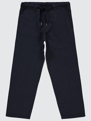 Civil Boys Klasik İpli 10-13 Yaş Pantolon - Mavi