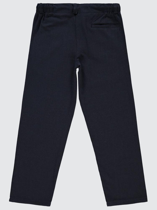 Civil Boys Klasik İpli 10-13 Yaş Pantolon - Mavi