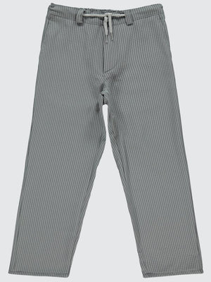 Civil Boys Fitilli Keten 6-9 Yaş Pantolon - Gri