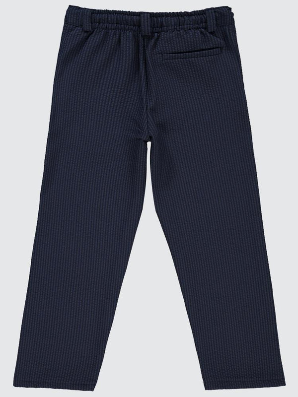Civil Boys Fitilli Keten 6-9 Yaş Pantolon - Lacivert