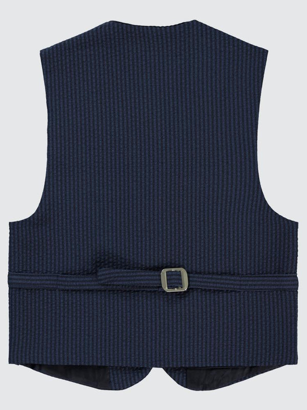 Civil Boys Fitilli Keten 6-9 Yaş Yelek - Lacivert