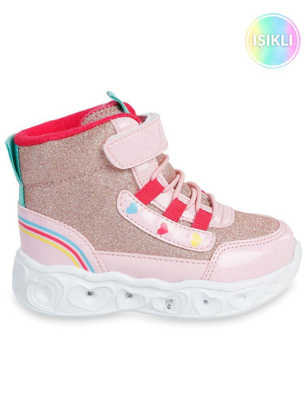 Civil Boots Kids Kız Çocuk Bot 22-25 Numara - Pudra