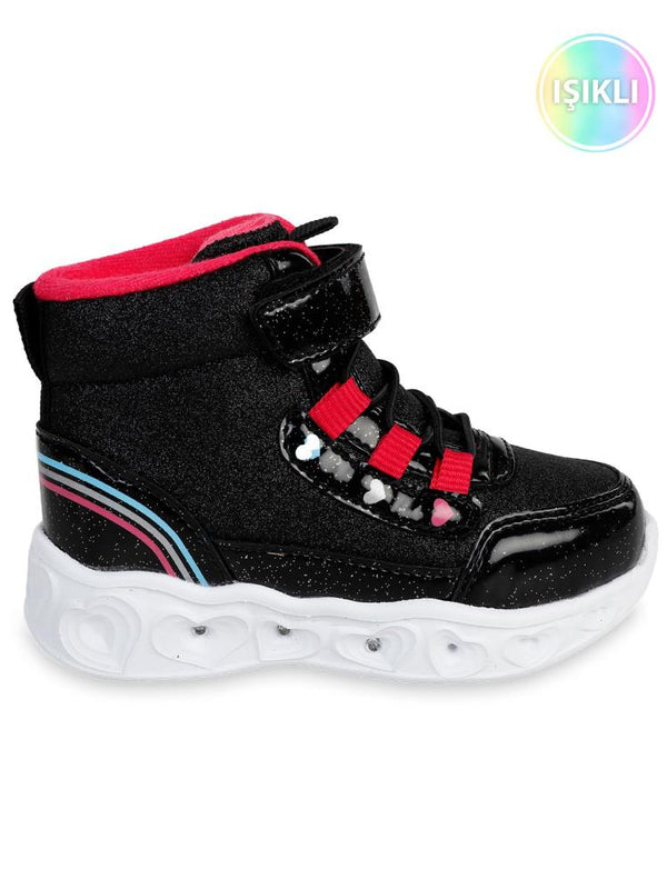 Civil Boots Kids Kız Çocuk Bot 22-25 Numara - Siyah