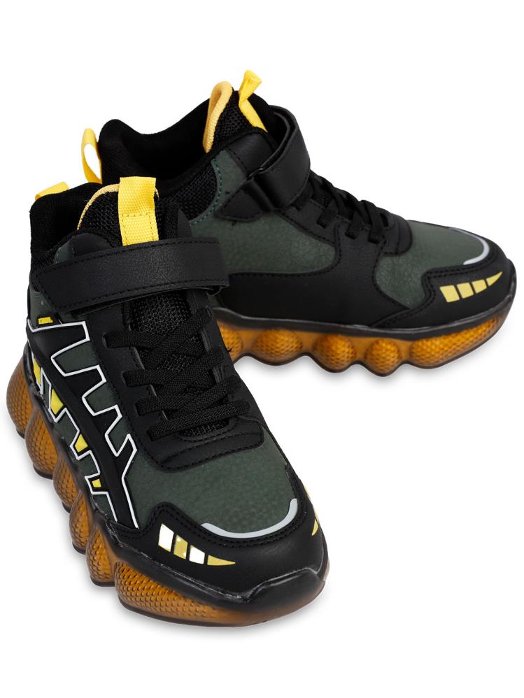Civil Boots Erkek Çocuk Bot 31-36 Numara  - Siyah