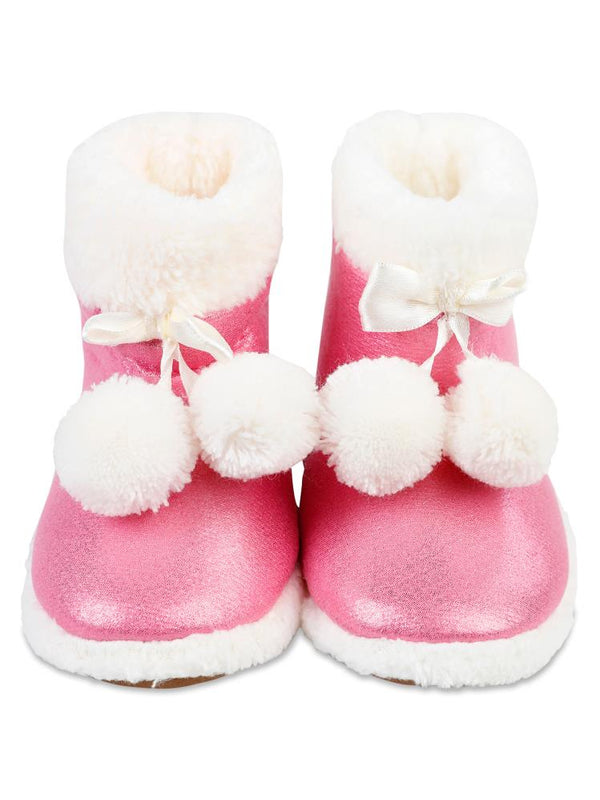 Civil Girls Kız Çocuk Panduf 19-23 Numara  - Pembe