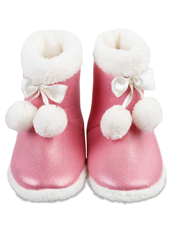 Civil Girls Kız Çocuk Panduf 31-35 Numara - Pembe