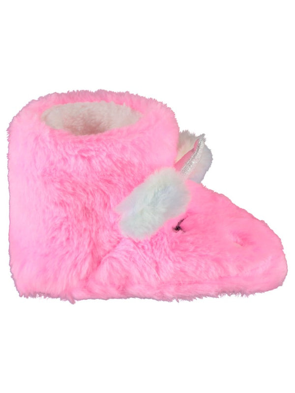 Civil Girls Unicorn Figürlü Tabanlı 19-24 Numara Panduf - Pembe