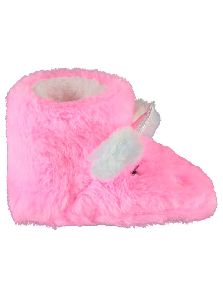 Civil Girls Unicorn Figürlü Tabanlı 19-24 Numara Panduf - Pembe