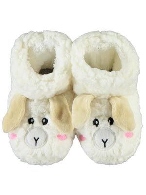 Civil Girls Kız Çocuk Panduf 19-23  Numara - Ekru