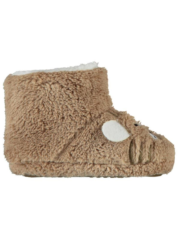 Civil Boys Aslan Figürlü Tabanlı 19-23 Numara Panduf - Kahverengi