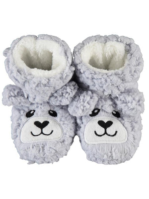 Civil Boys Köpek Figürlü Tabanlı 19-23 Numara Panduf - Gri