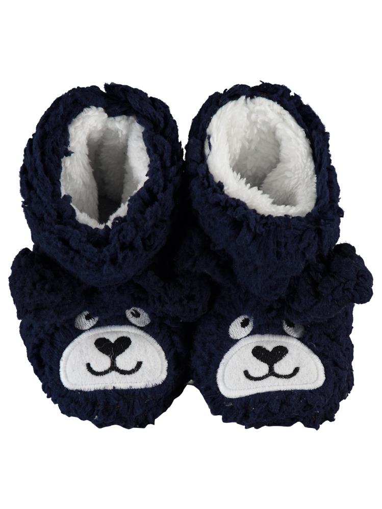 Civil Boys Köpek Figürlü Tabanlı 19-23 Numara Panduf - Lacivert