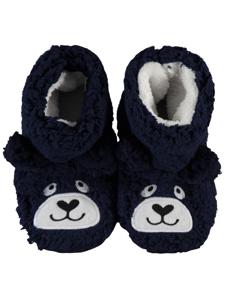 Civil Boys Köpek Figürlü Tabanlı 31-35 Numara Panduf - Lacivert