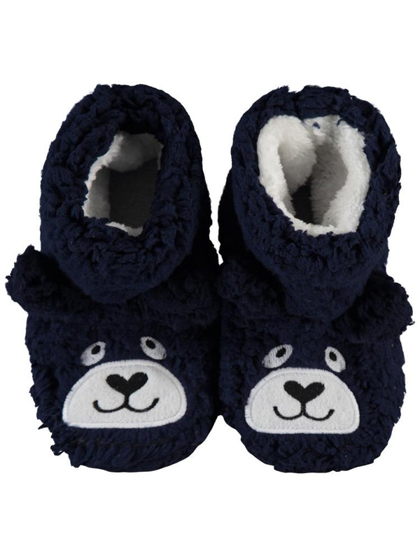 Civil Boys Köpek Figürlü Tabanlı 31-35 Numara Panduf - Lacivert