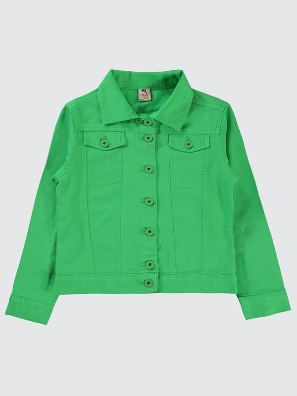 Varol Kız Çocuk Ceket 10-13 Yaş - Yeşil