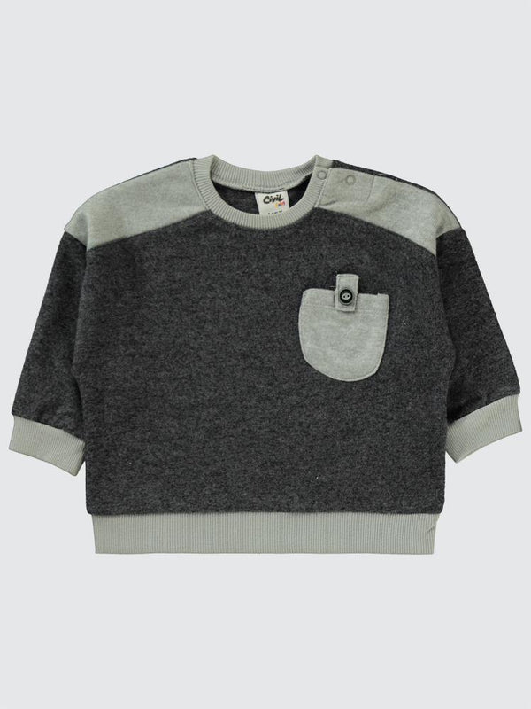 Civil Baby Cepli 6-18 Ay Takım - Gri