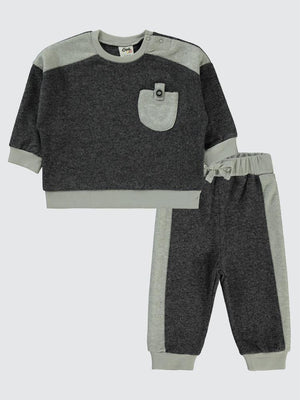 Civil Baby Cepli 6-18 Ay Takım - Gri
