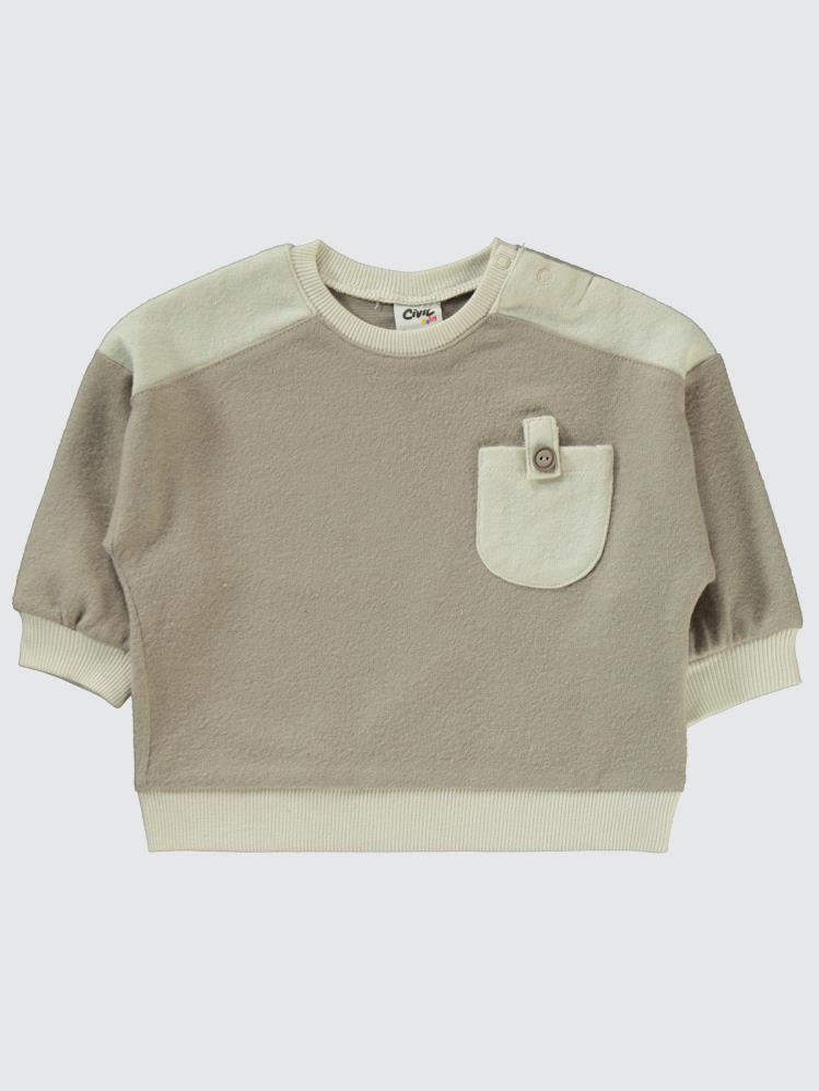 Civil Baby Cepli 6-18 Ay Takım - Bej