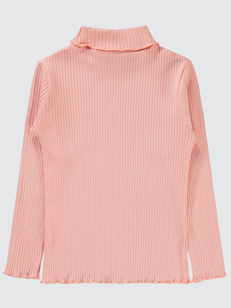 Civil Girls Boğazlı 10-13 Yaş Sweatshirt - Pudra