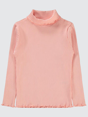 Civil Girls Boğazlı 10-13 Yaş Sweatshirt - Pudra