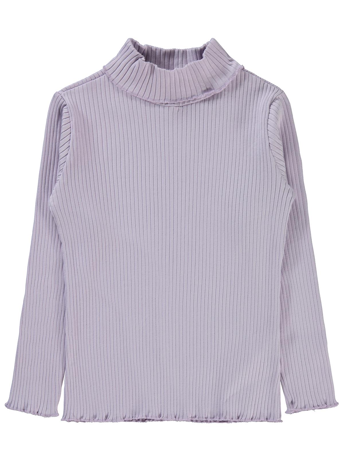 Civil Girls Boğazlı 6-9 Yaş Sweatshirt - Lila