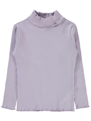 Civil Girls Boğazlı 6-9 Yaş Sweatshirt - Lila