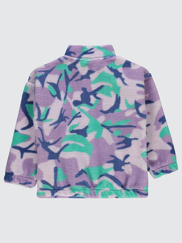 Civil Girls Soyut Empirme 10-13 Yaş Sweatshirt - Lila