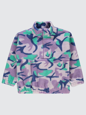 Civil Girls Soyut Empirme 10-13 Yaş Sweatshirt - Lila