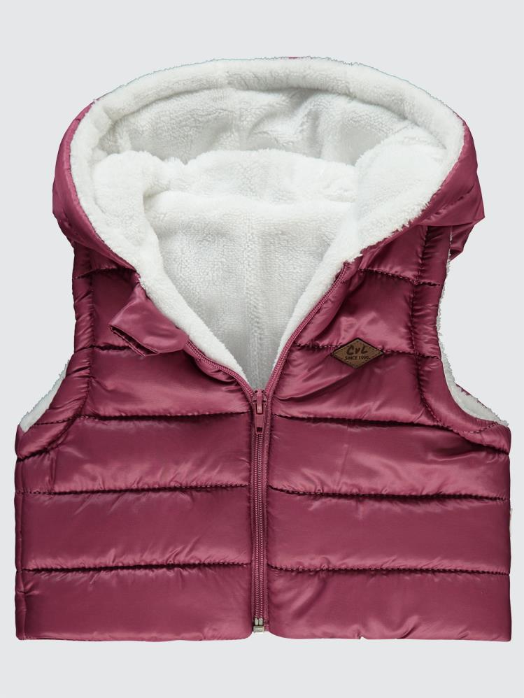 Civil Baby Basic Düz 6-18 Ay Yelek - Pembe