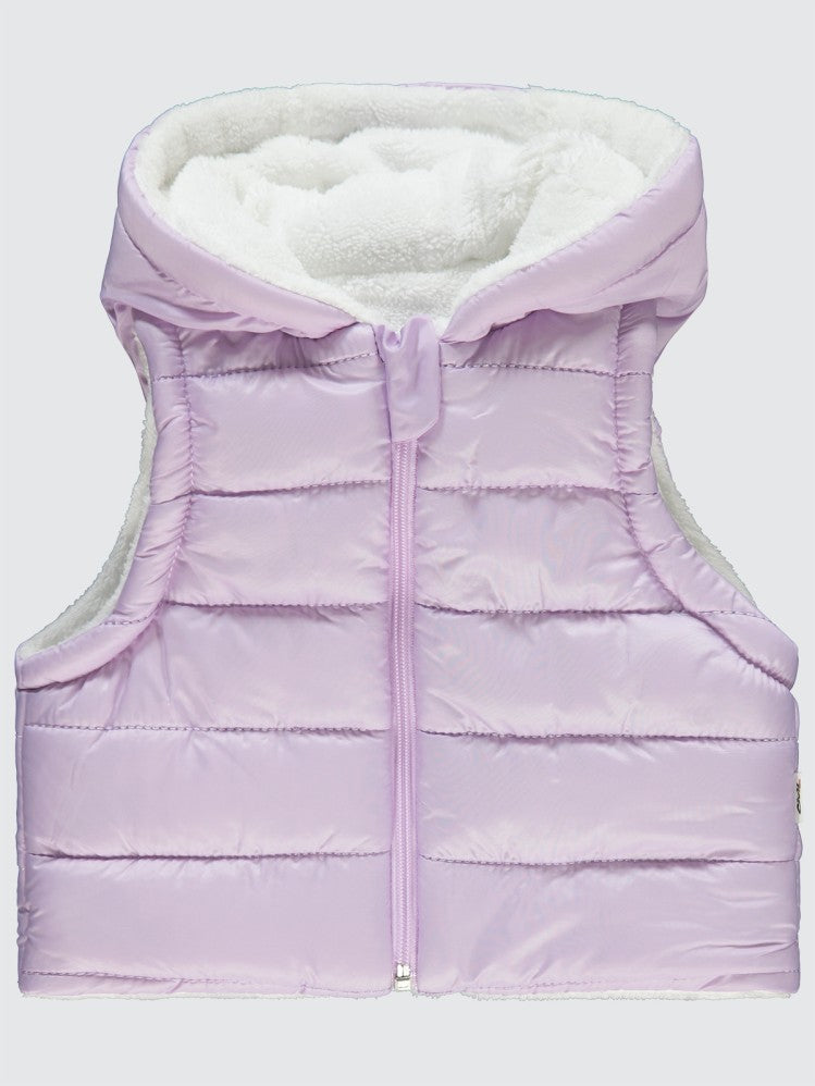Civil Baby Basic Düz 6-18 Ay Yelek - Lila