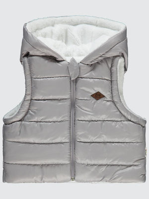 Civil Baby Basic Düz 6-18 Ay Yelek - Gri